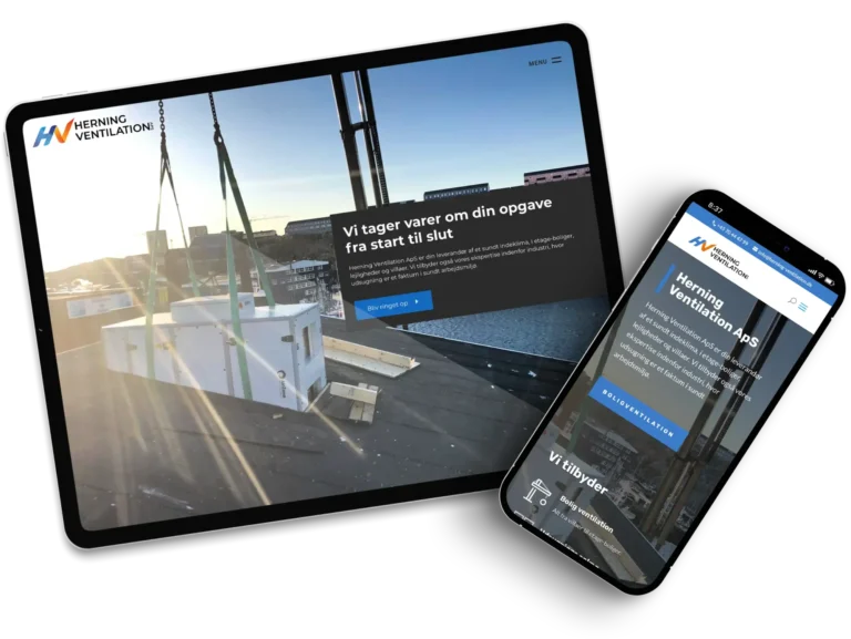 Skalerbart brand opbyggende hjemmeside design