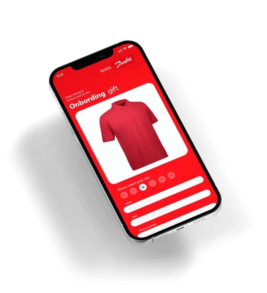 Online preorder webshop